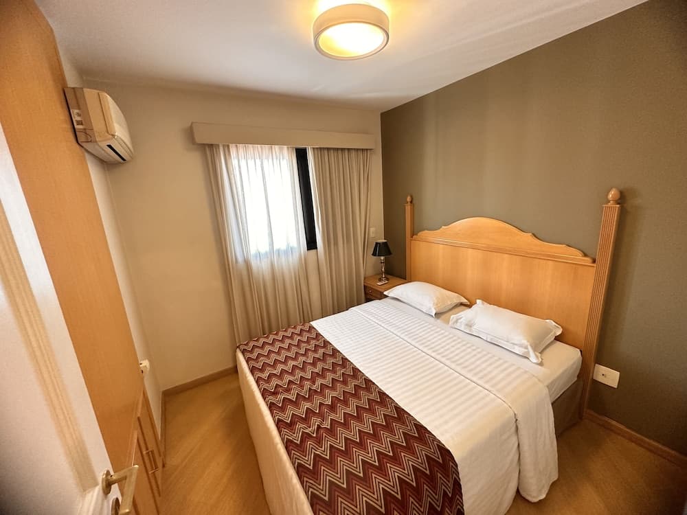 Elegante Flat de Um Quarto em Moema