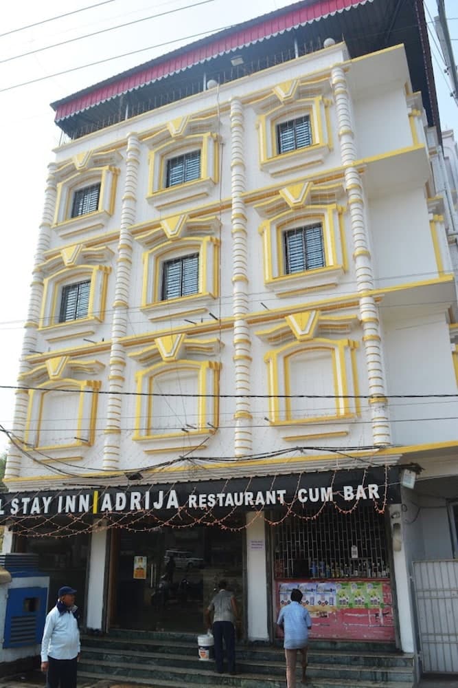 Konaklama yerinin ön cephesi