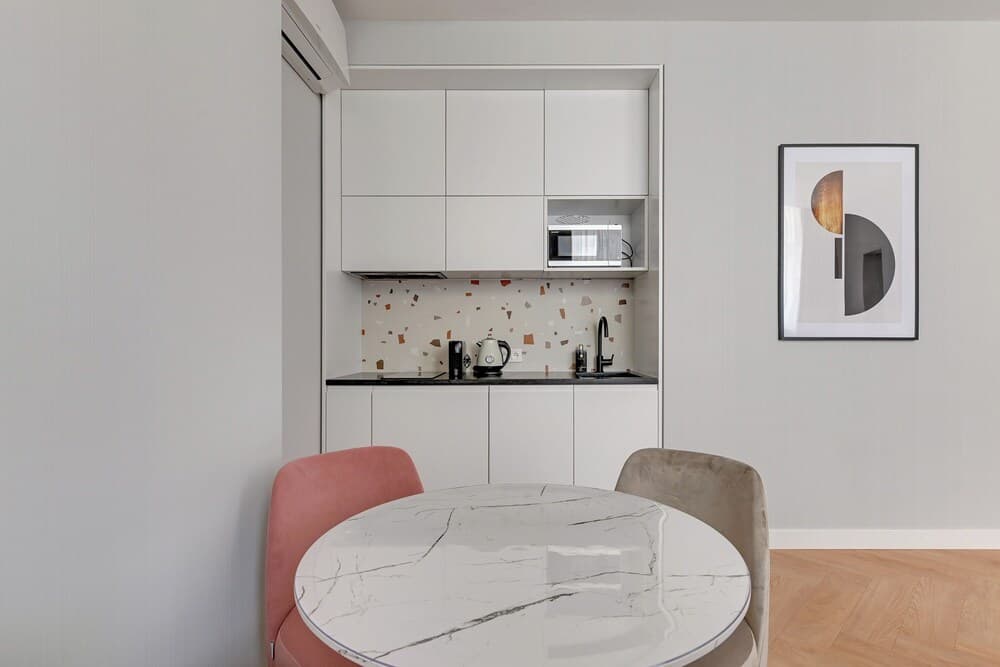 Özel küçük mutfak