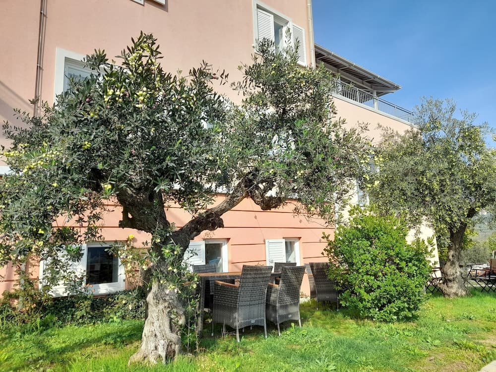 Konaklama yerinin ön cephesi