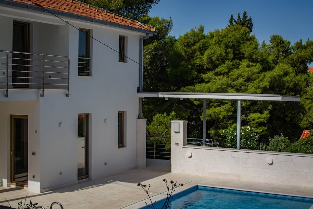 Konaklama yerinin ön cephesi