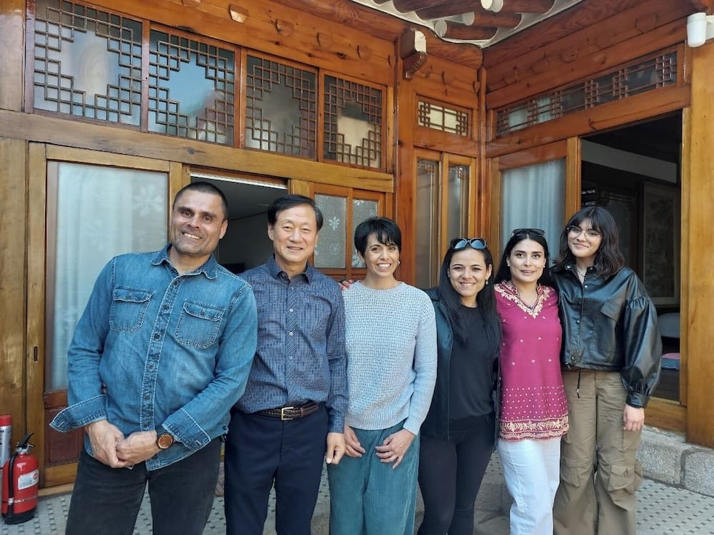 Konaklama yerinin ön cephesi