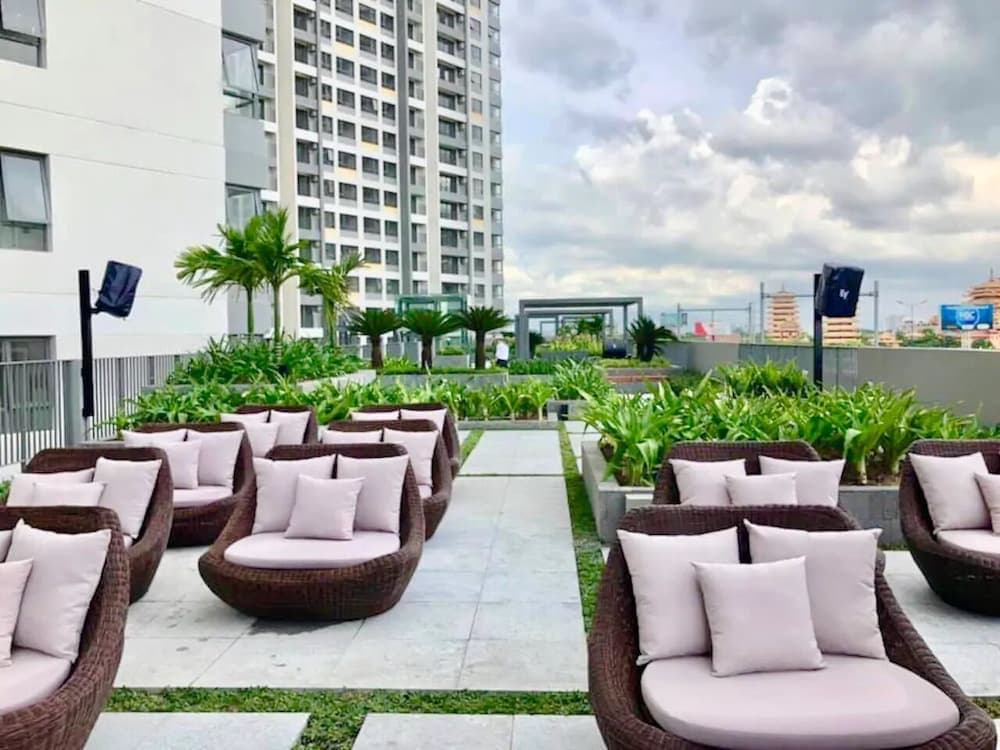 Konaklama yerinin ön cephesi