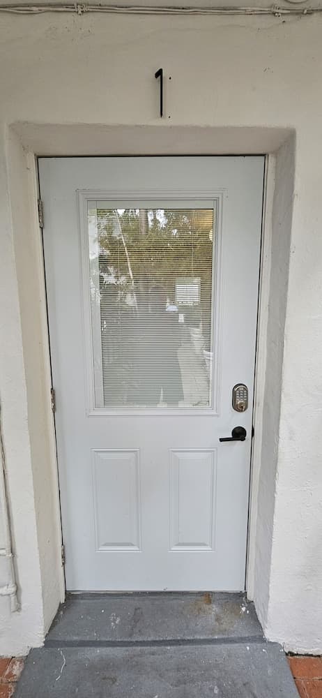 Konaklama yerinin ön cephesi