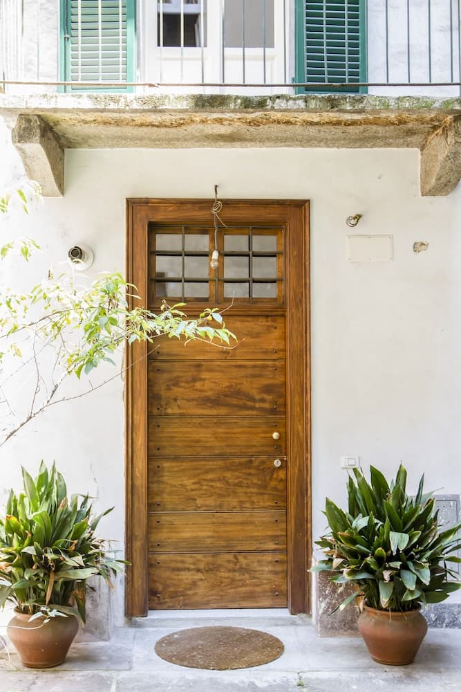 Konaklama yerinin ön cephesi