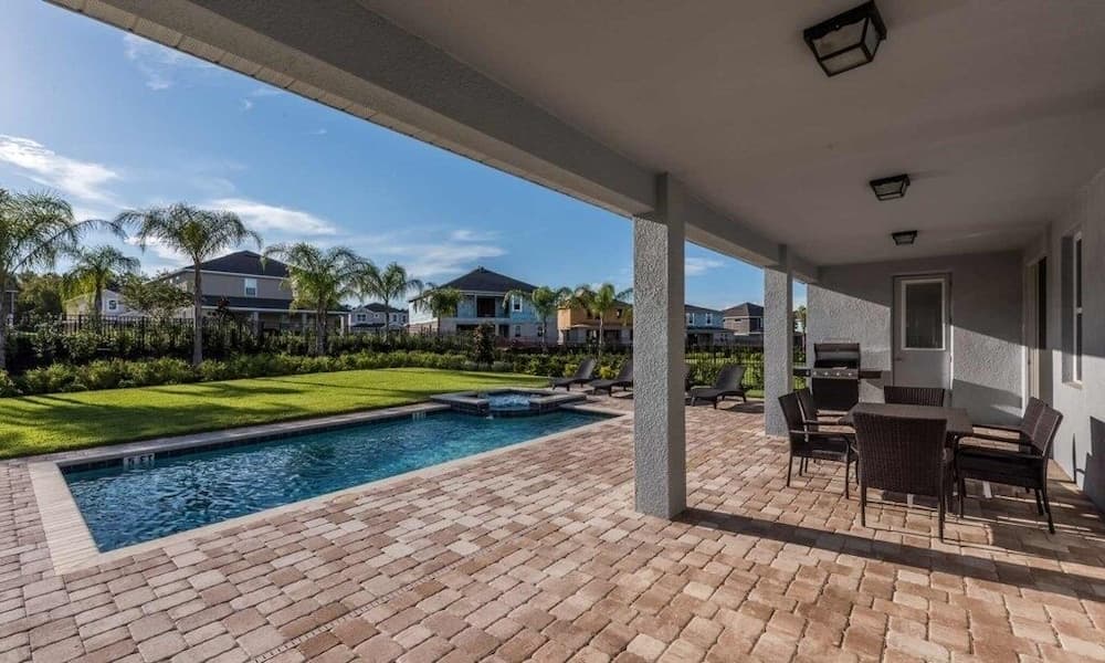 9 Bed Pool Home With Game Room Gated Resort 9 Bedroom Home by RedAwning