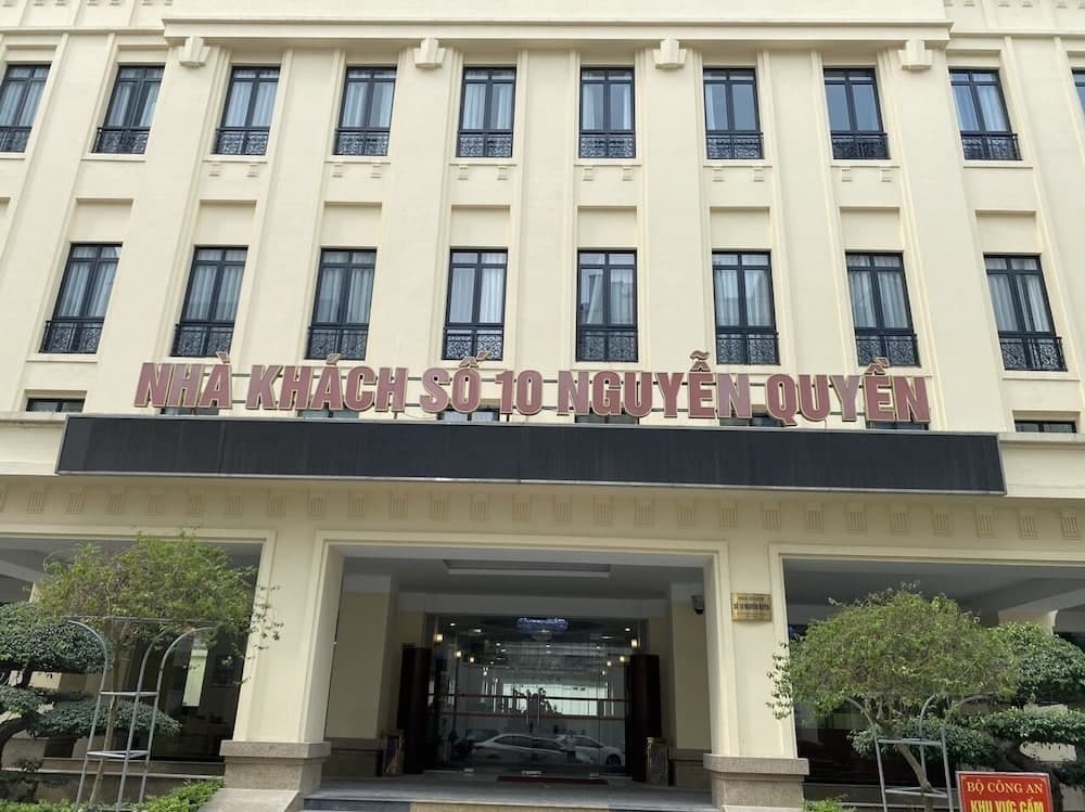 Konaklama yerinin ön cephesi