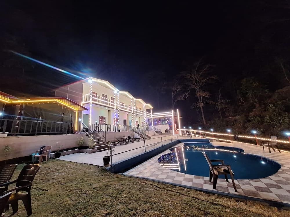 Konaklama yerinin ön cephesi