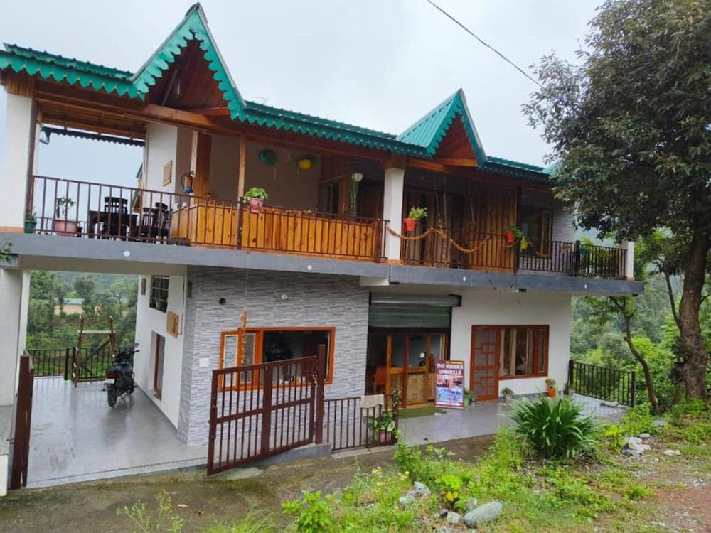 Konaklama yerinin ön cephesi