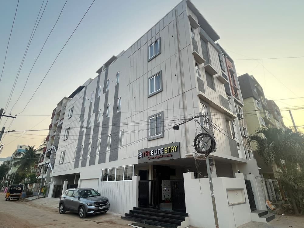 Konaklama yerinin ön cephesi