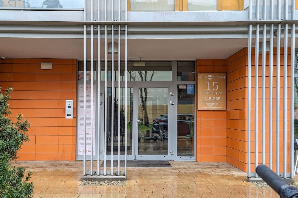 Konaklama yerinin ön cephesi