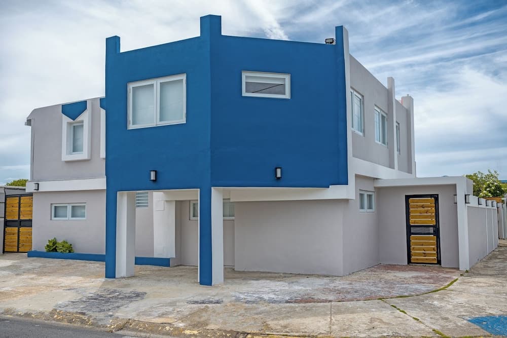 Konaklama yerinin ön cephesi