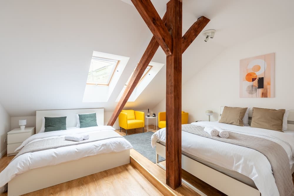 Apartment near Bertramka garden