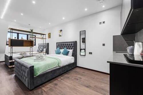 Modern Spacious Suite Sleeps 4 in Central London