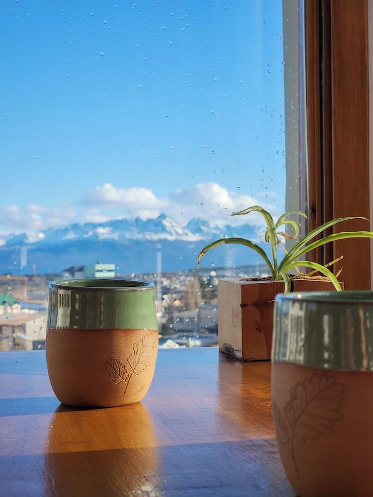 Konaklama yerinden arazi manzarası