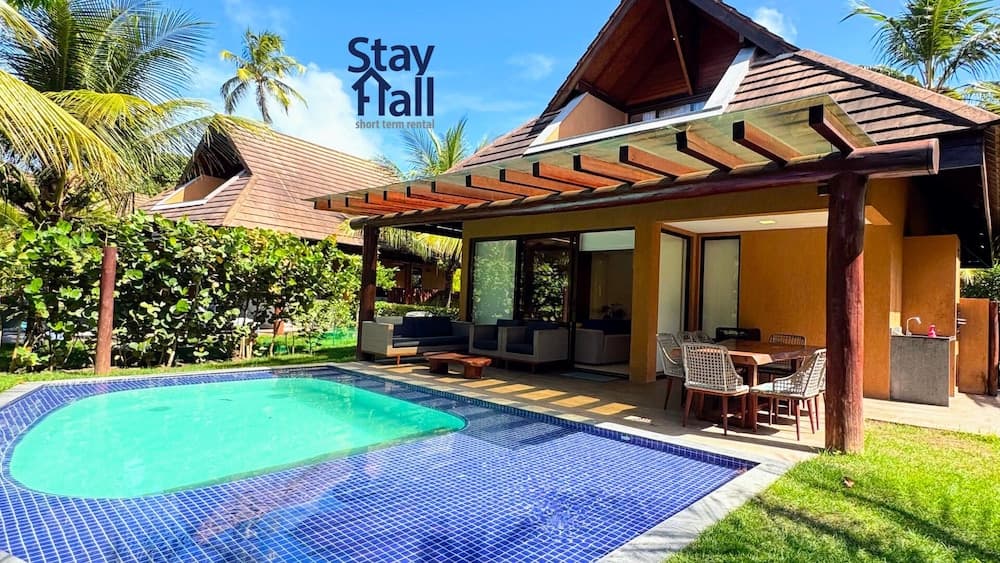 Ao Lado da Igrejinha-Bangalô C Piscina Priva-SH022