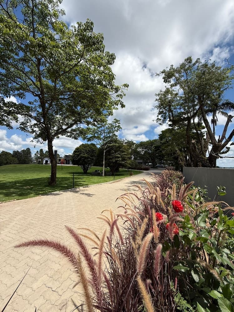 Konaklama yerinin ön cephesi