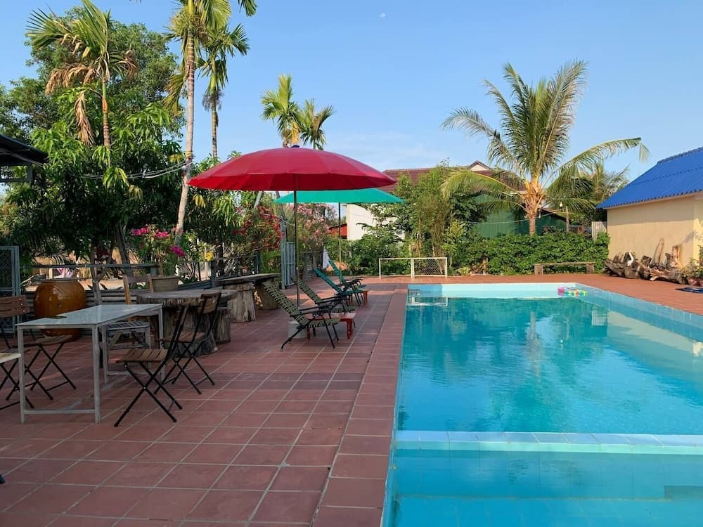 Konaklama yerinin ön cephesi