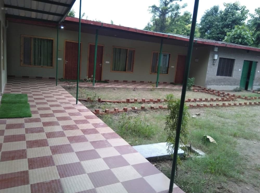 Konaklama yerinin ön cephesi