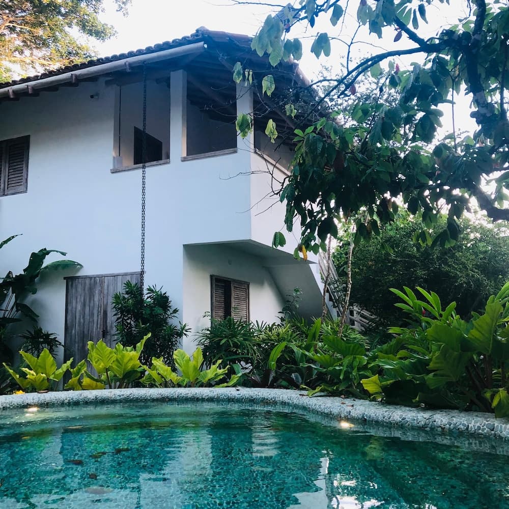 Konaklama yerinin ön cephesi