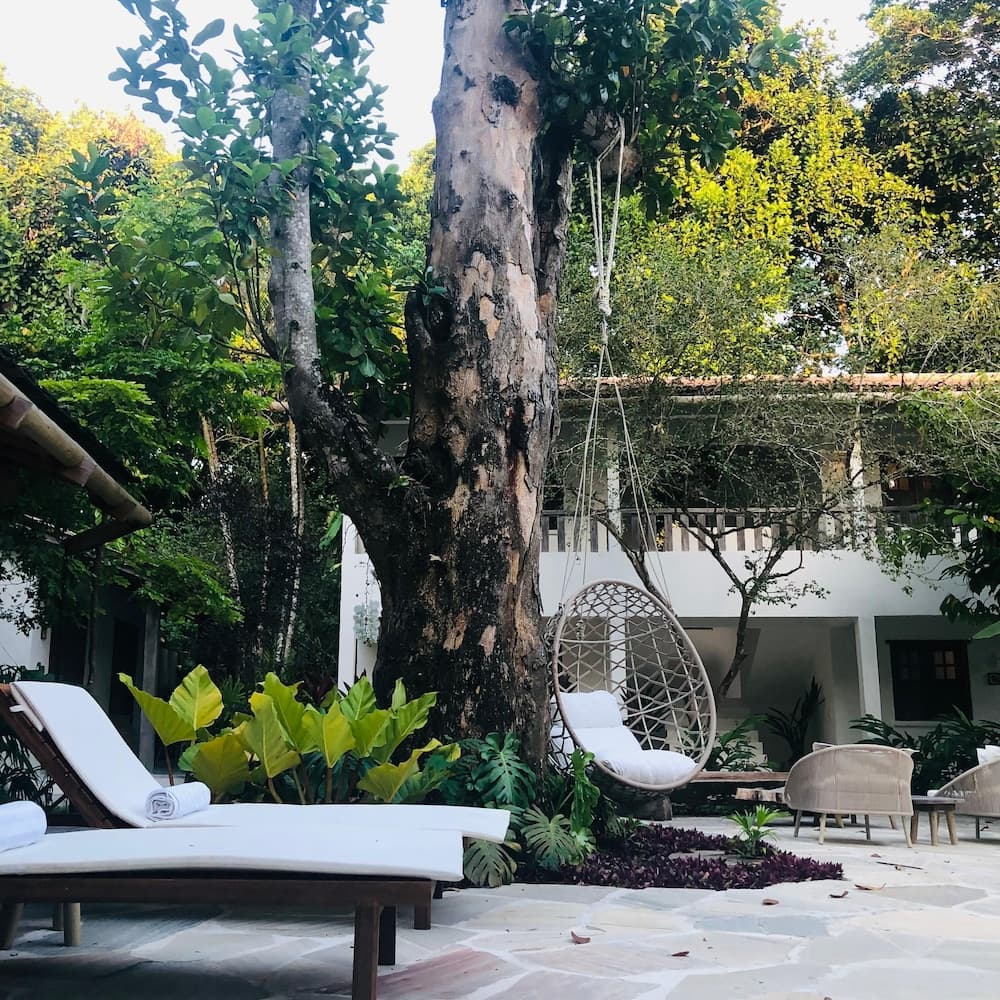 Konaklama yerinin ön cephesi