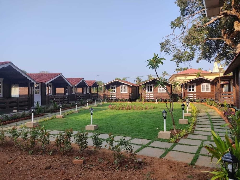 Konaklama yerinin ön cephesi