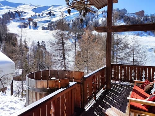 Atmospheric 14-person Chalet in Plagne 1800