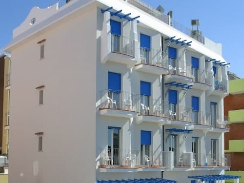 Vibrant Apartment in Rimini With Balcony