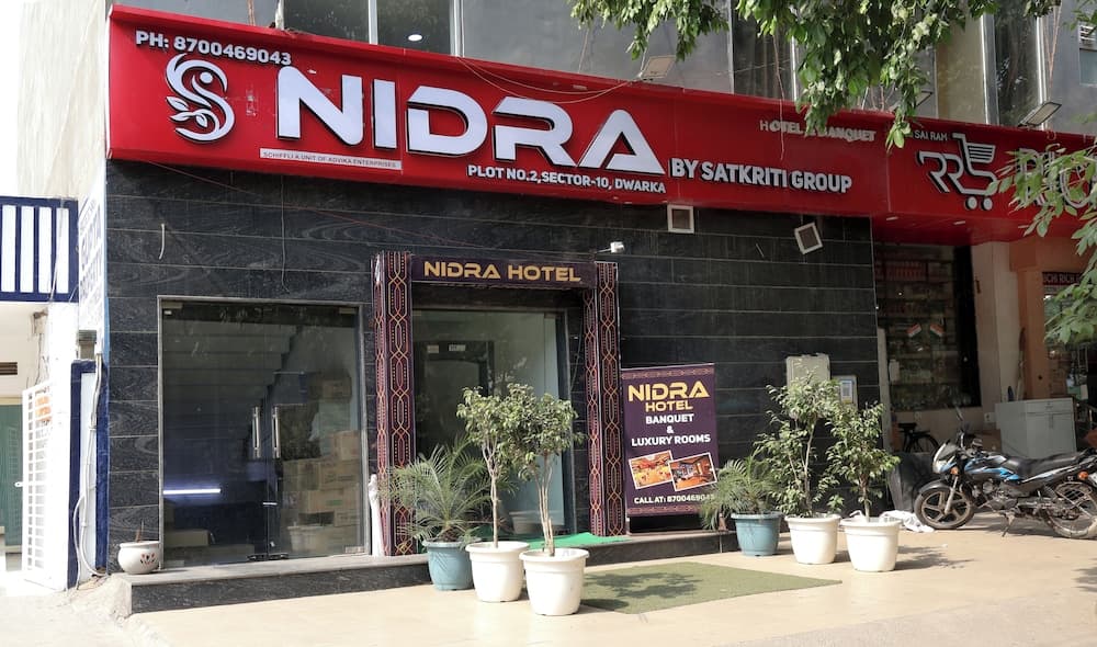 Konaklama yerinin ön cephesi