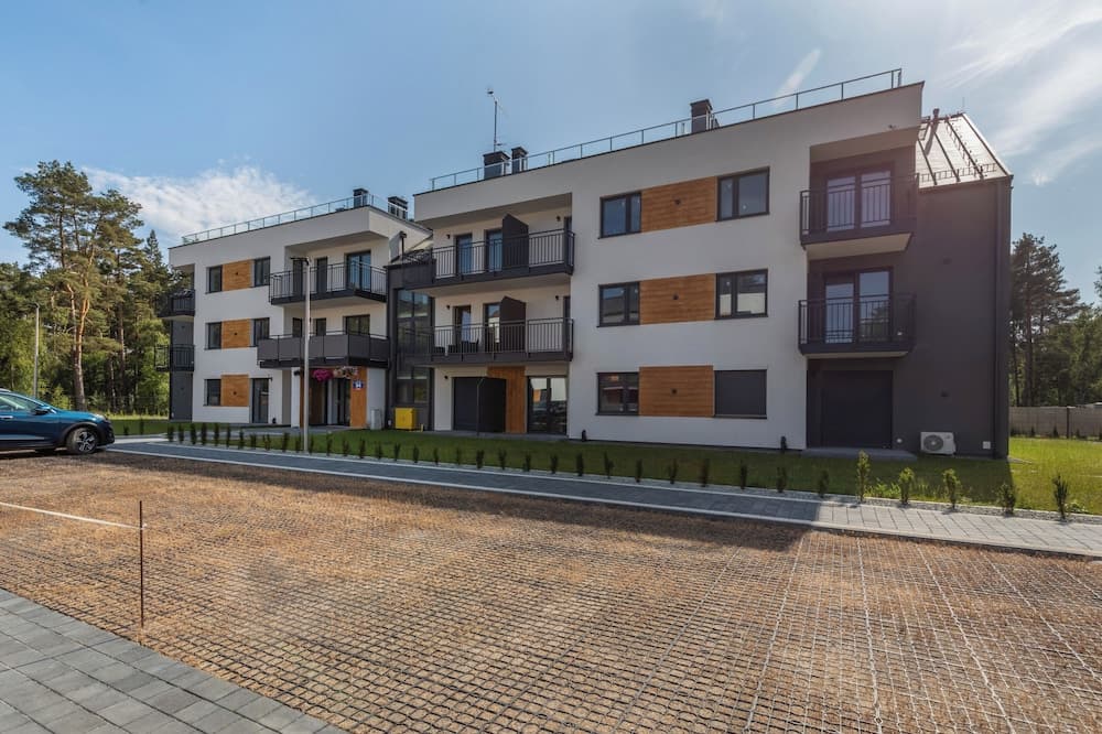 Konaklama yerinin ön cephesi