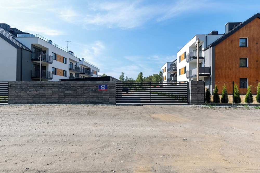 Konaklama yerinin ön cephesi