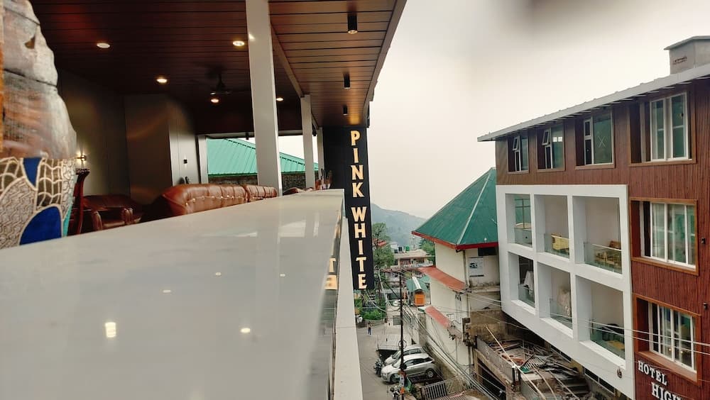 Konaklama yerinin ön cephesi