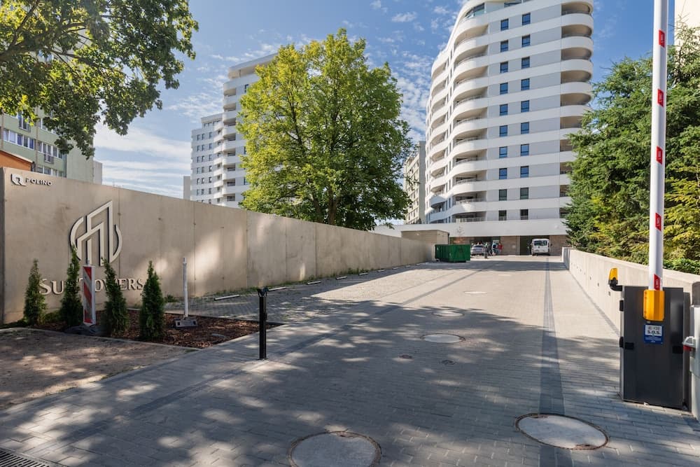 Konaklama yerinin ön cephesi