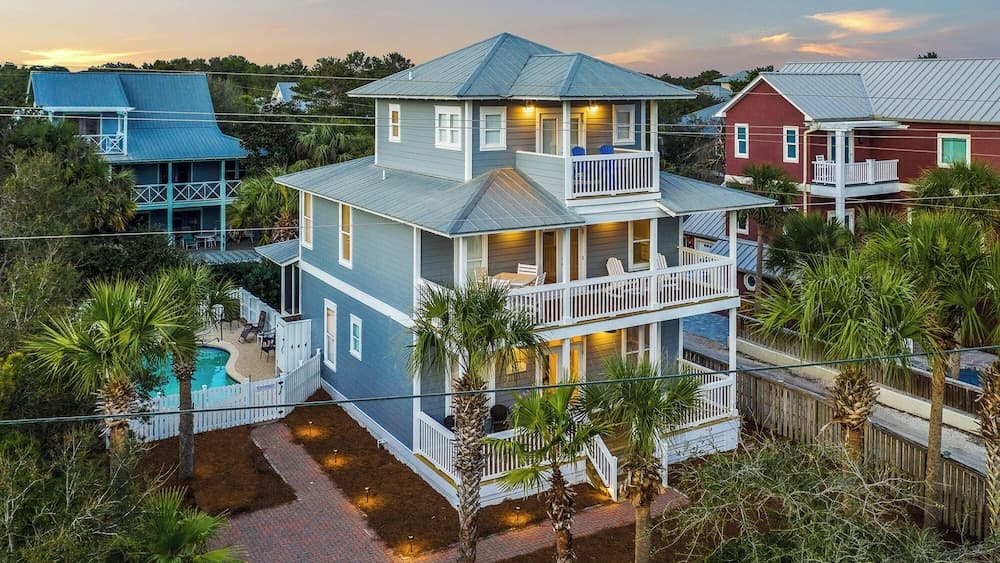 Private Pool & 3 Minutes to Beach in Seagrove; Sleeps 12