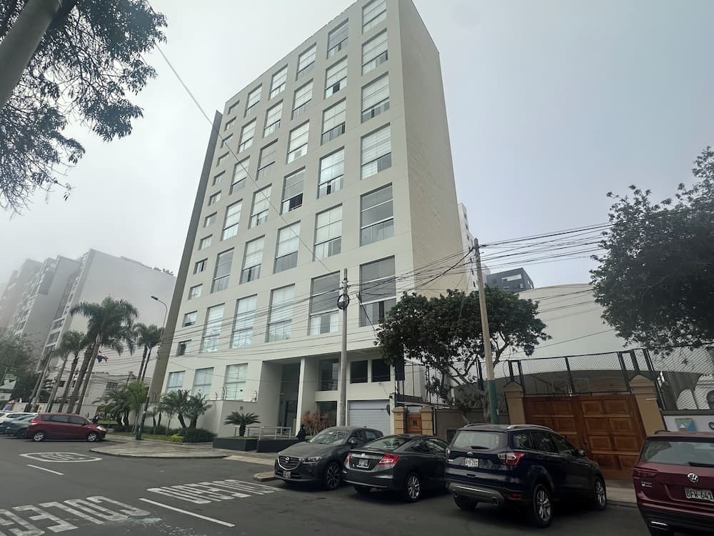 Konaklama yerinin ön cephesi