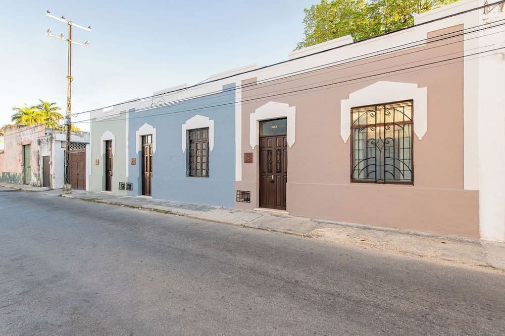 Konaklama yerinin ön cephesi