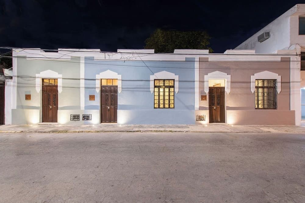 Konaklama yerinin ön cephesi