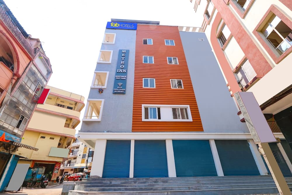 Konaklama yerinin ön cephesi