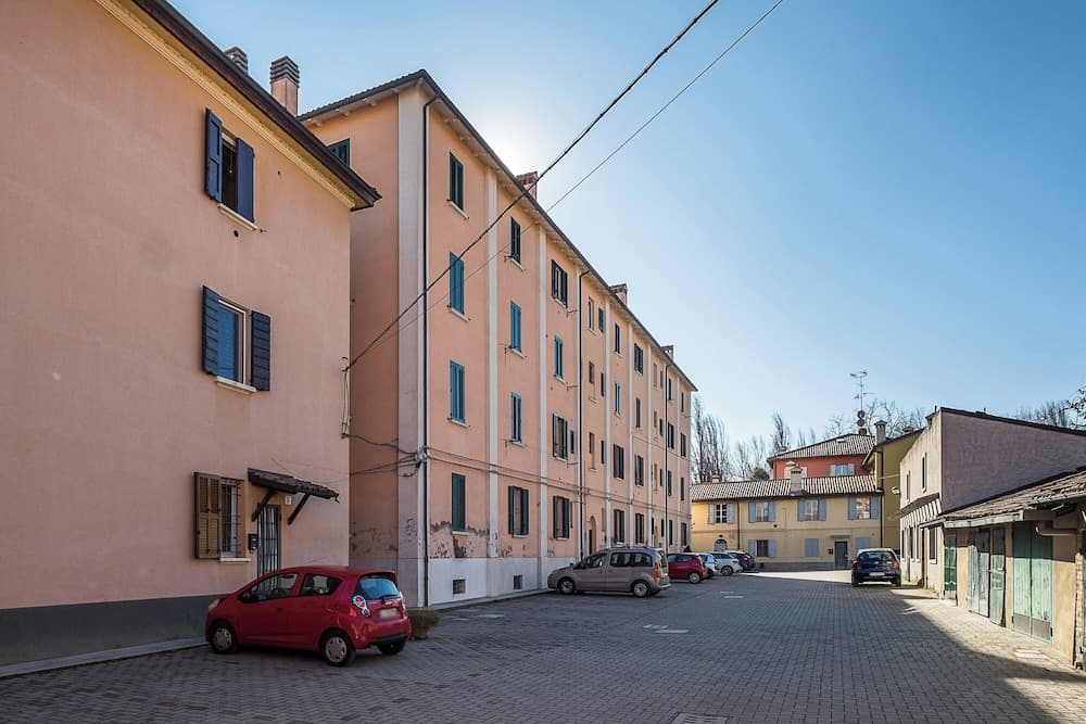 Konaklama yerinin ön cephesi