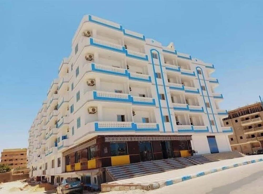 Konaklama yerinin ön cephesi