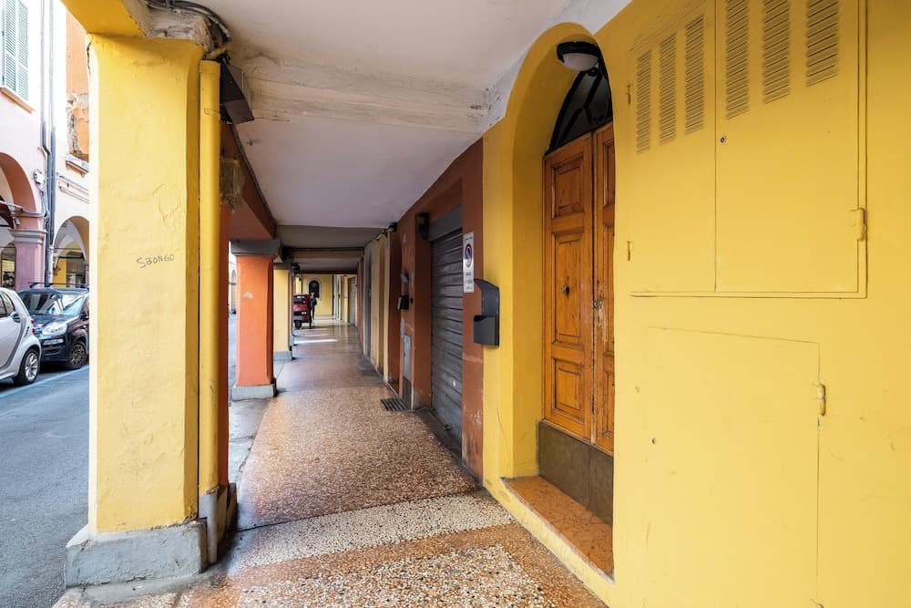 Konaklama yerinin ön cephesi