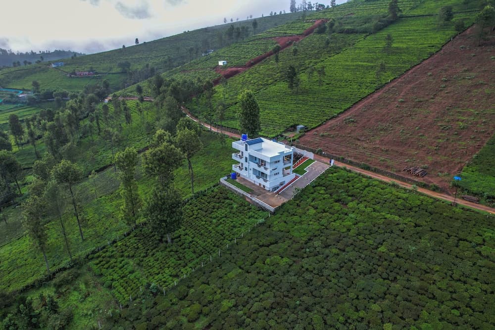 Konaklama yerinin ön cephesi