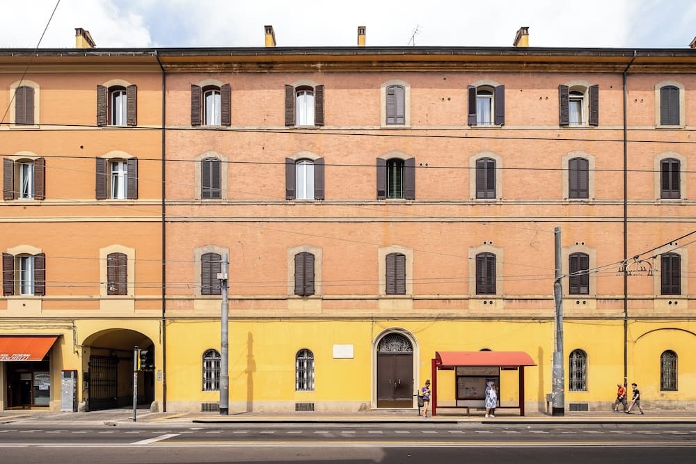 Konaklama yerinin ön cephesi