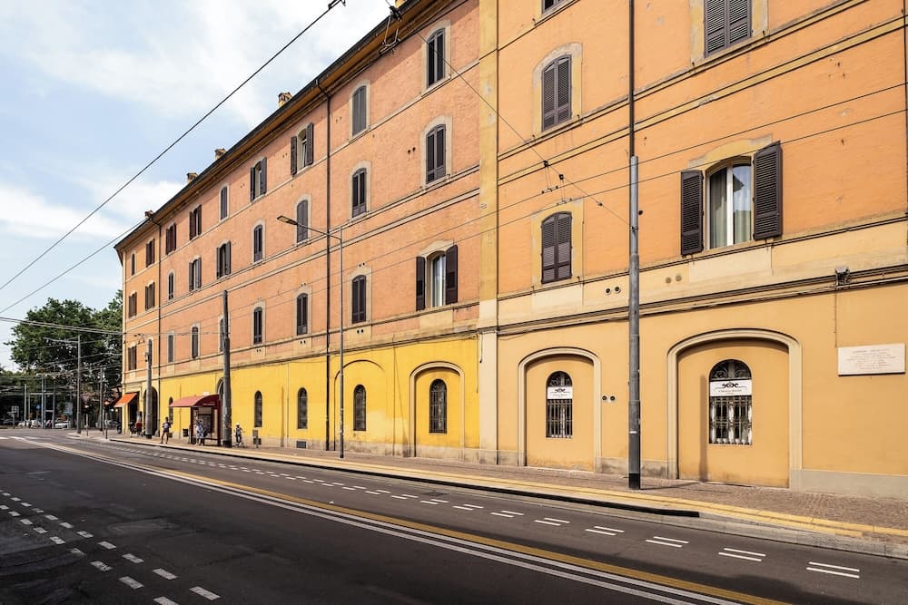 Konaklama yerinin ön cephesi