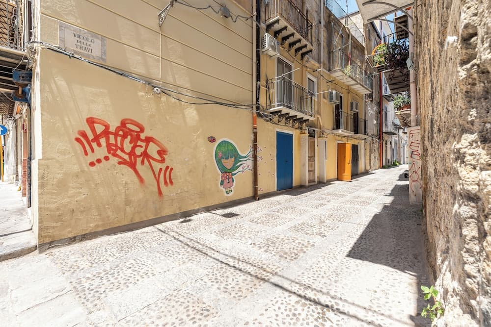 Konaklama yerinin ön cephesi