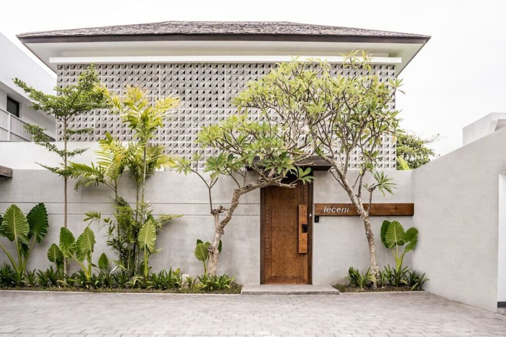 Konaklama yerinin ön cephesi