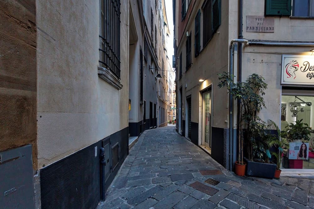 Konaklama yerinden şehir manzarası