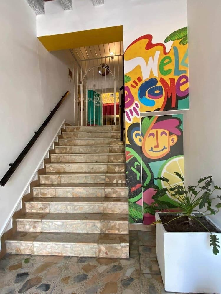 Konaklama yerinin ön cephesi