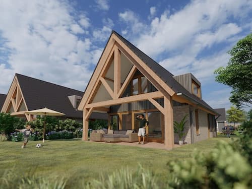 Luxury Dune Villa on a Holiday Park