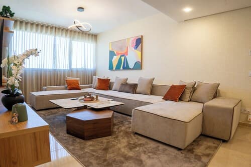 Tanger Central 3 Bedrooms Apt With Search View